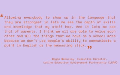 Expanding Equity: An experiment with Language Justice at a Durham, NC preschool